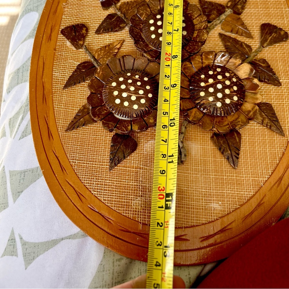 Vintage Rustic Retro Wood Sunflower Flower Spring Summer Cottagecore Wall Art - Picture 7 of 8